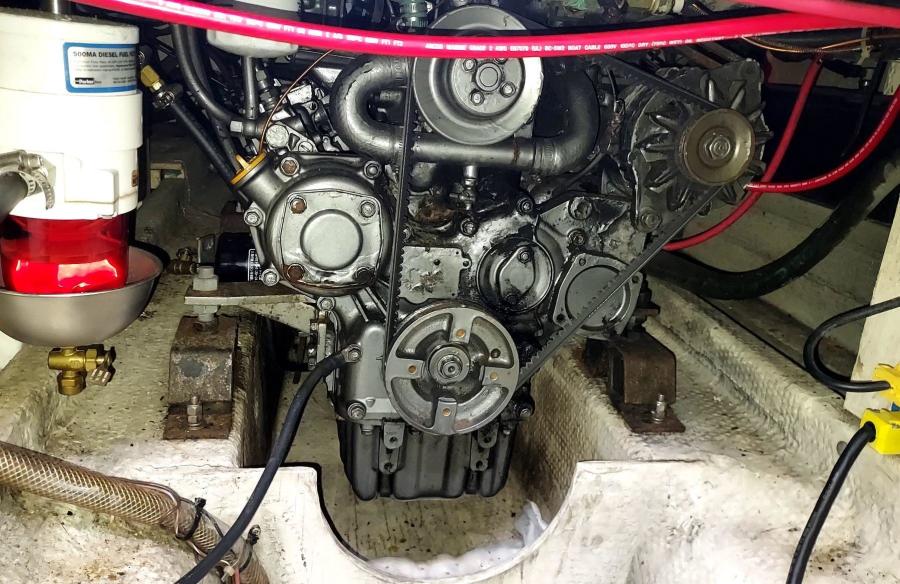 1050 Wandering Star Engine Fwd