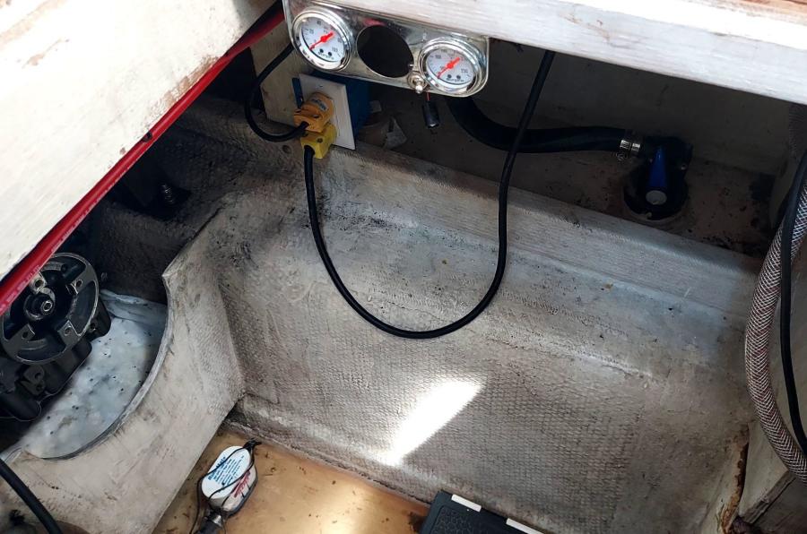 1049 Wandering Star Engine Compartment Fwd