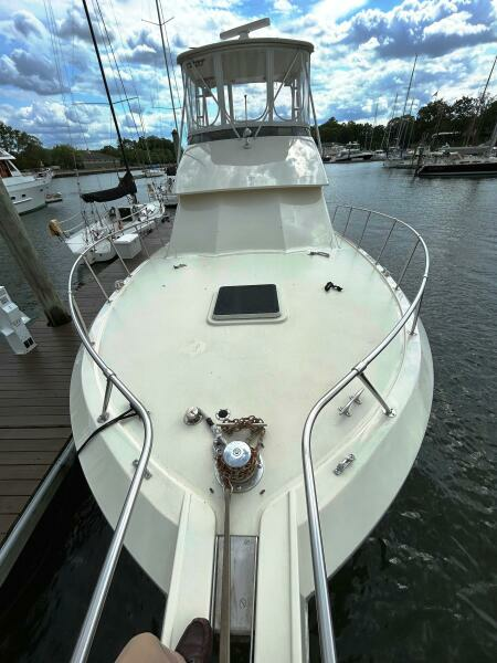 Aft to Flybridge