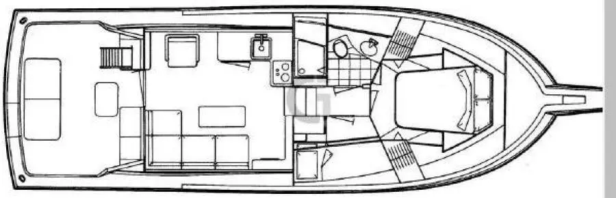 hATTERAS 38 Cnv Layout