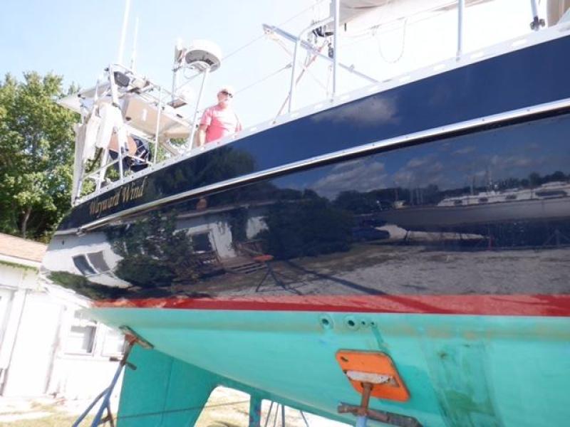 45' Freedom hauled out3