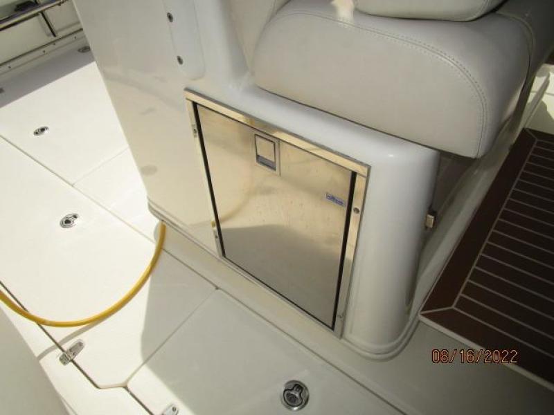 37' Boston Whaler starboard refrigerator