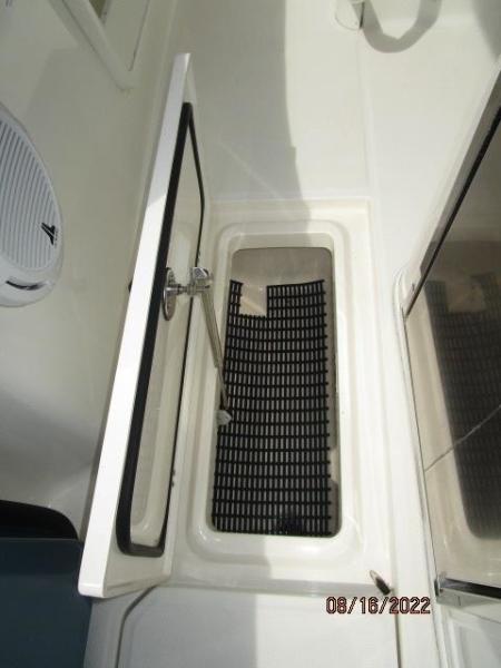 37' Boston Whaler aftdeck port forward storage