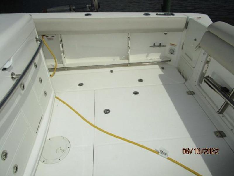37' Boston Whaler aftdeck starboard