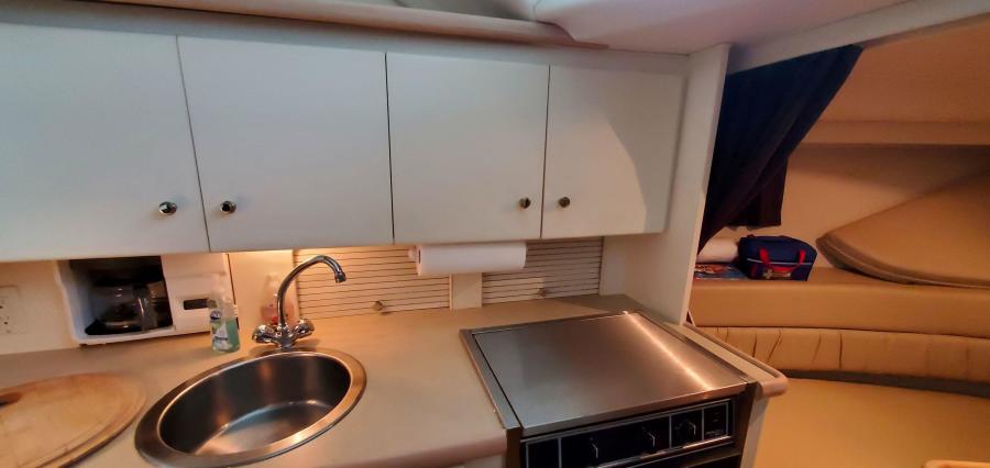 Carver 326 Aft Cabin Galley