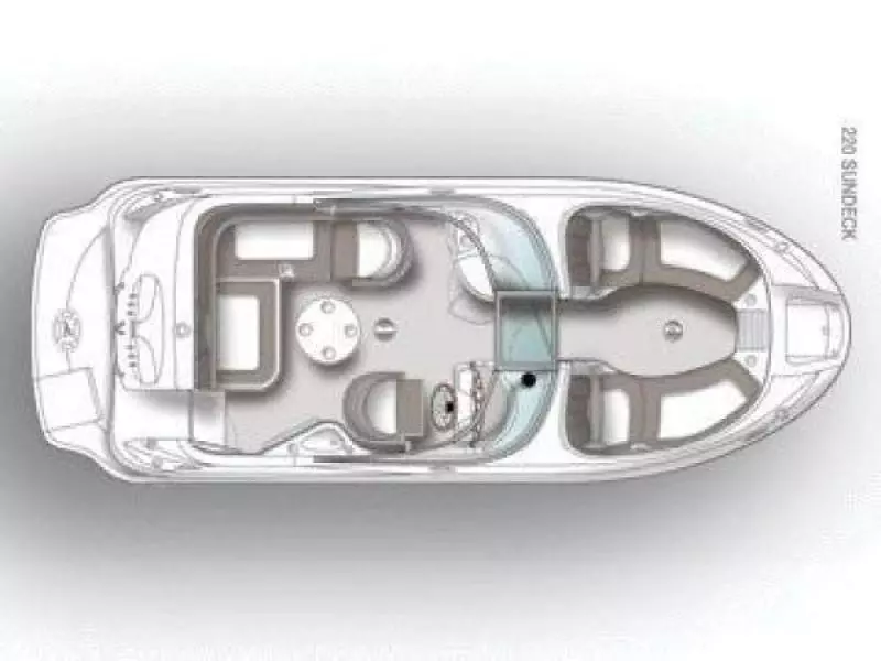 Sea Ray 220 Sundeck Layout
