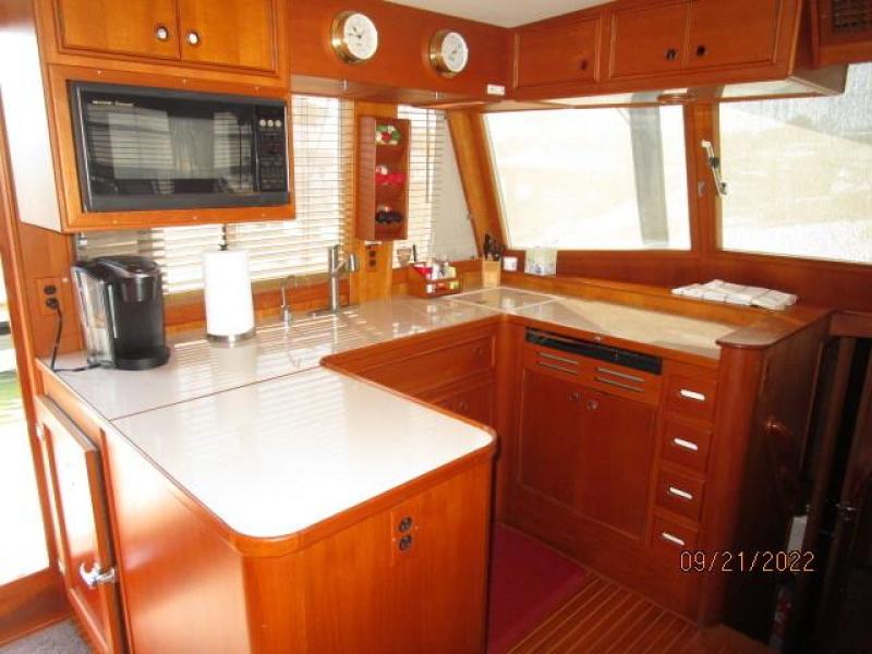 49' Grand Banks galley1