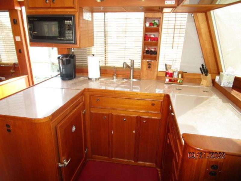 49' Grand Banks galley2