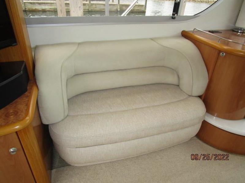 44' Sealine salon port seating