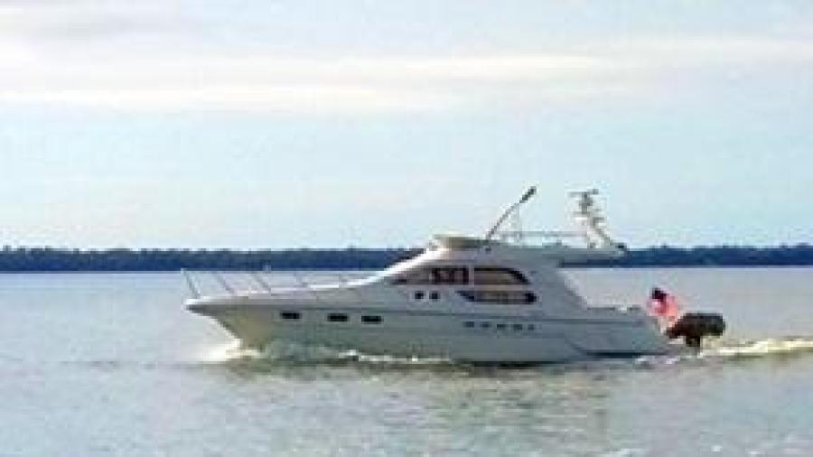 44' Sealine port profile2