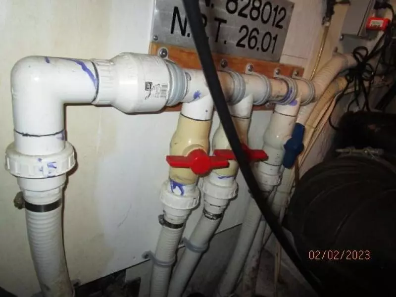 43' Atkinson bilge pumps manifold