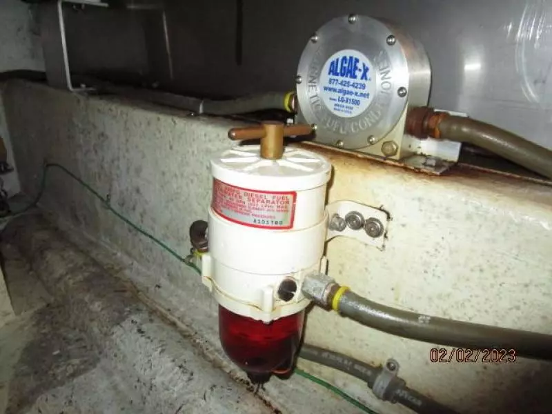 43' Atkinson generator Racor fuel filter