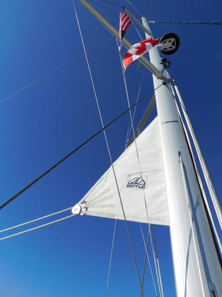 2003 Hunter 426 Deck Saloon