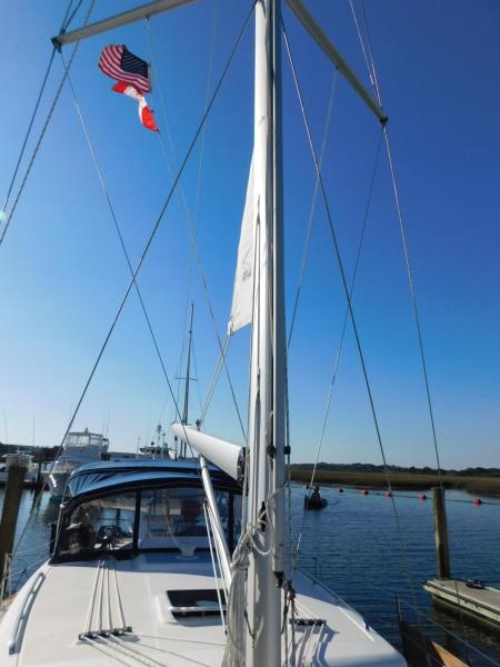 2003 Hunter 426 Deck Saloon