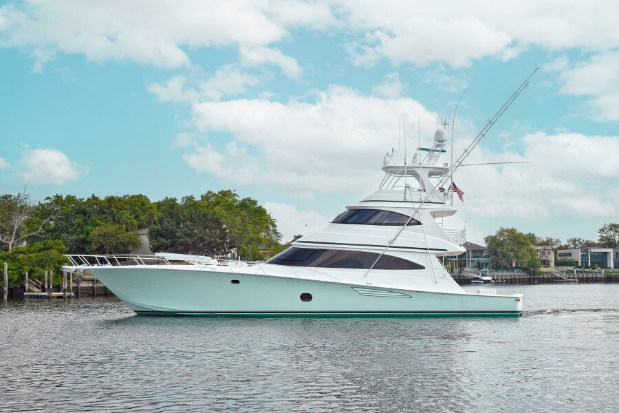 ON THE EDGE 80ft Viking Yacht For Sale