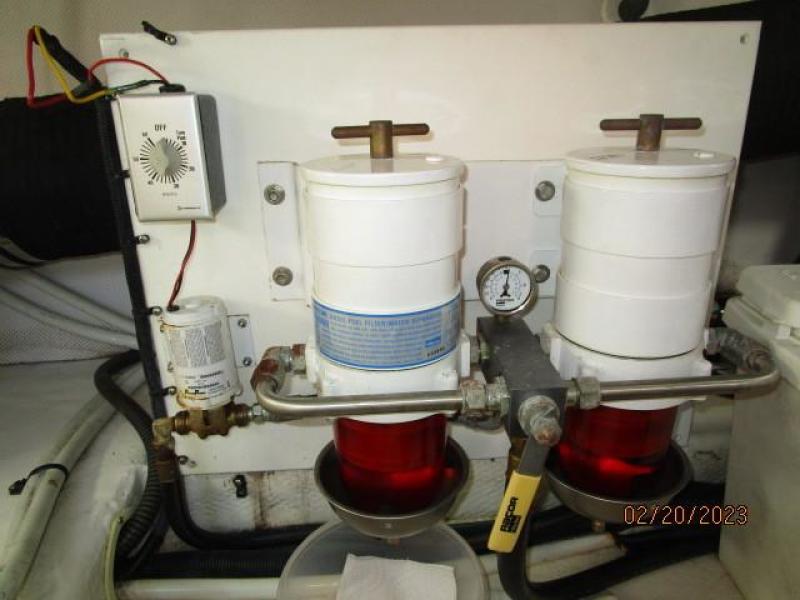 43' Mainship fuel polishing system