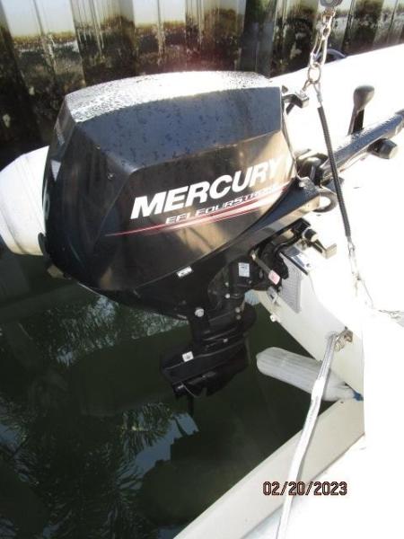 43' Mainship tender outboard