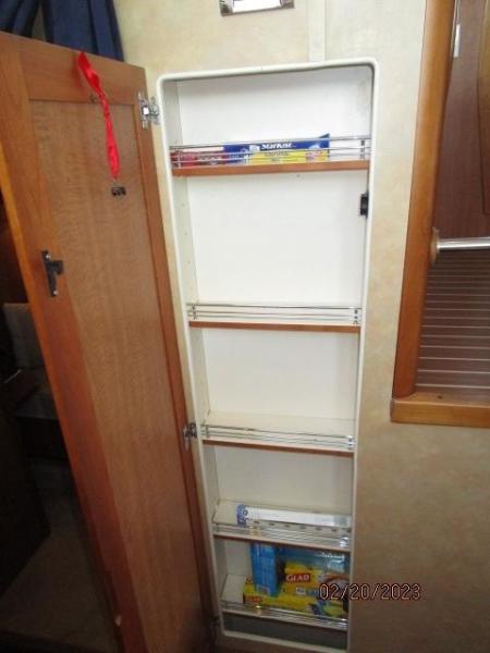43' Mainship galley pantry