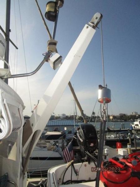 48' Navigator tender davit