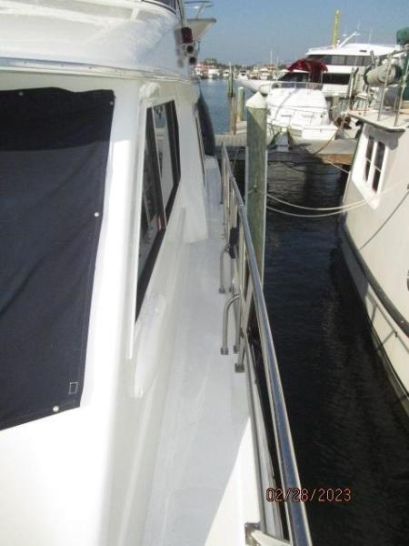 48' Navigator port side deck