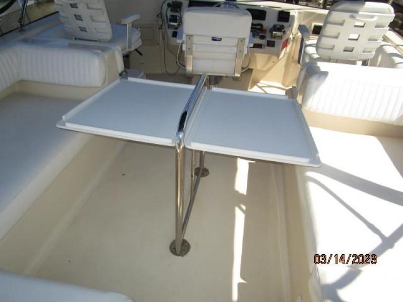 40' Mainship flybirdge table