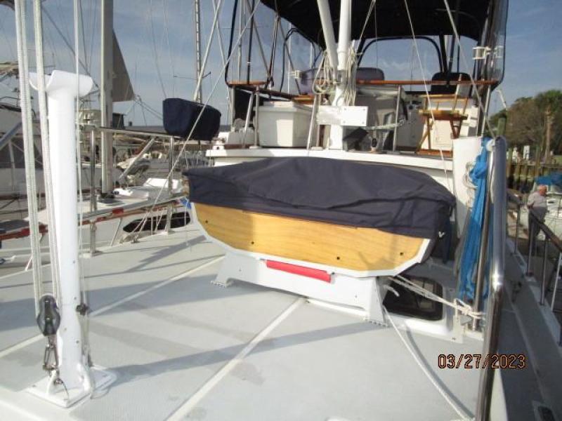 36' Monk trunk cabin forward