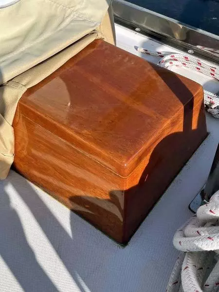 Dorade Vent Teak Box