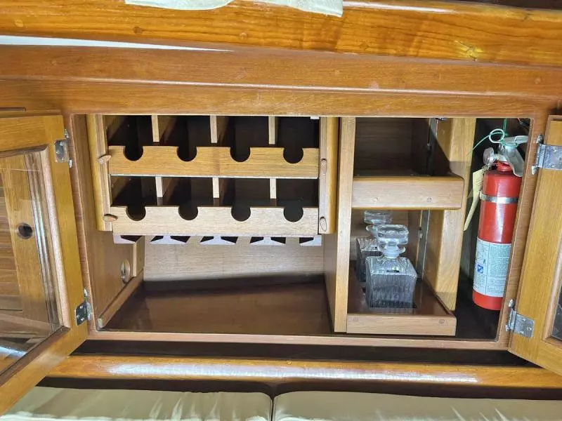 Liquor Cabinet Detail
