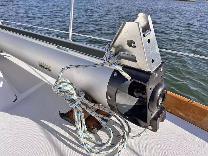 Schaeffer Furling Boom Detail