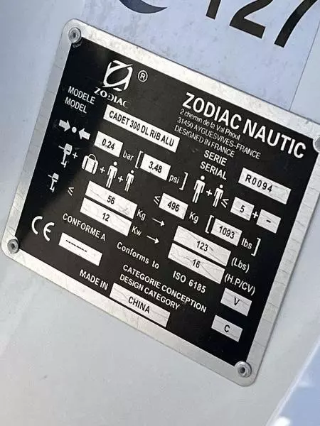 Zodiac Cadet 300