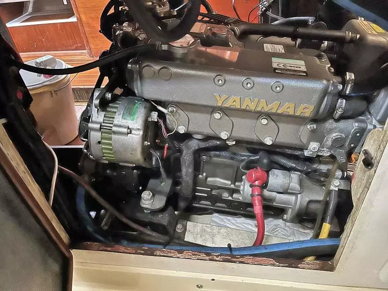 Yanmar Diesel Side View