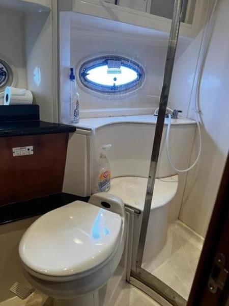 46' Carver aft bathroom