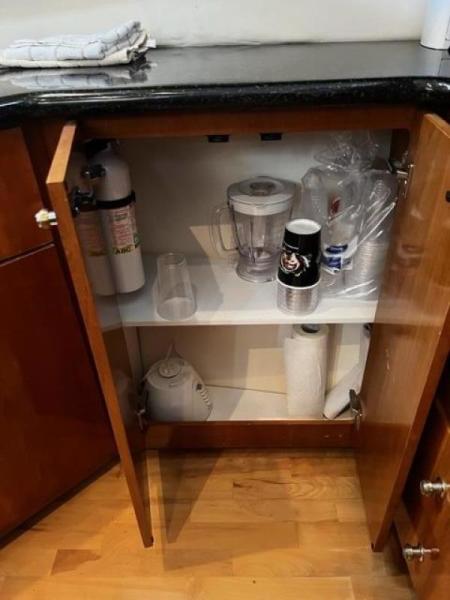 46' Carver galley lower