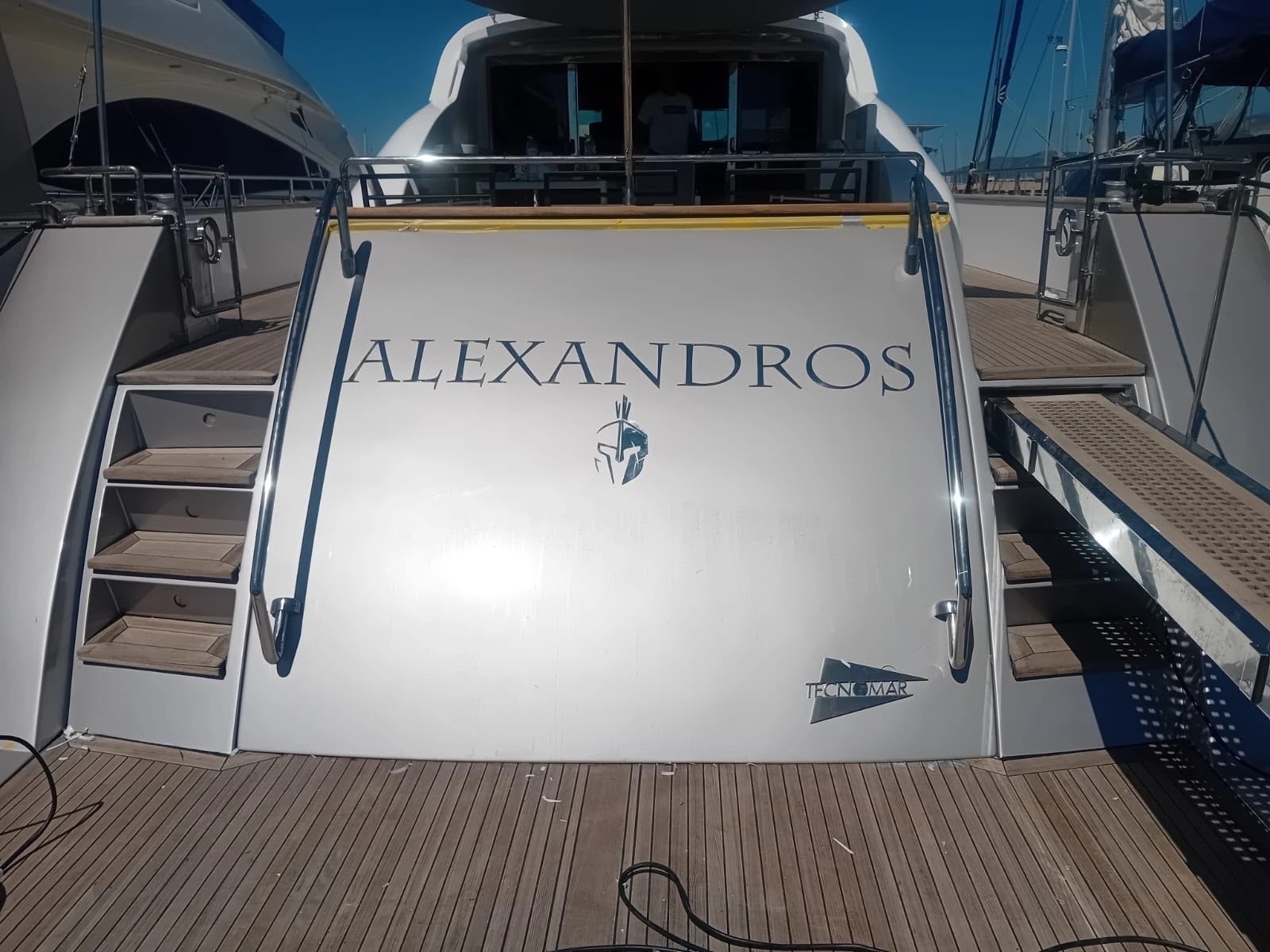 Alexandros 90ft Tecnomar Yacht For Sale