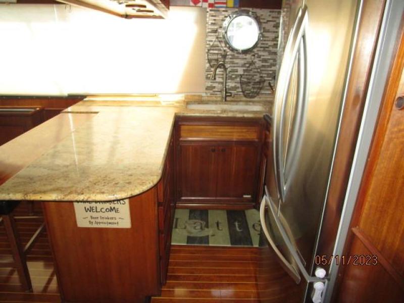 48' Hatteras galley3
