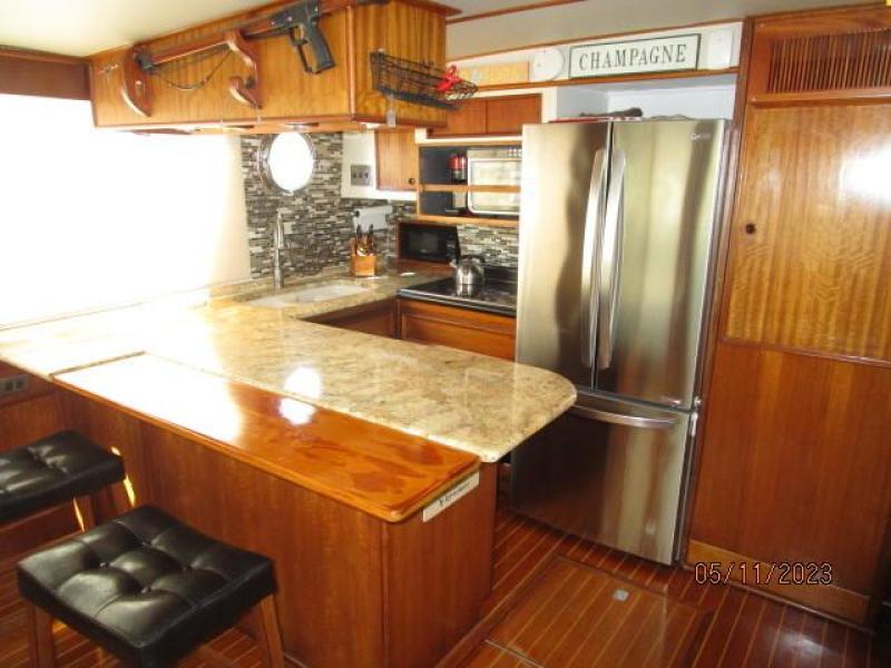 48' Hatteras galley1