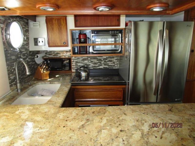 48' Hatteras galley2
