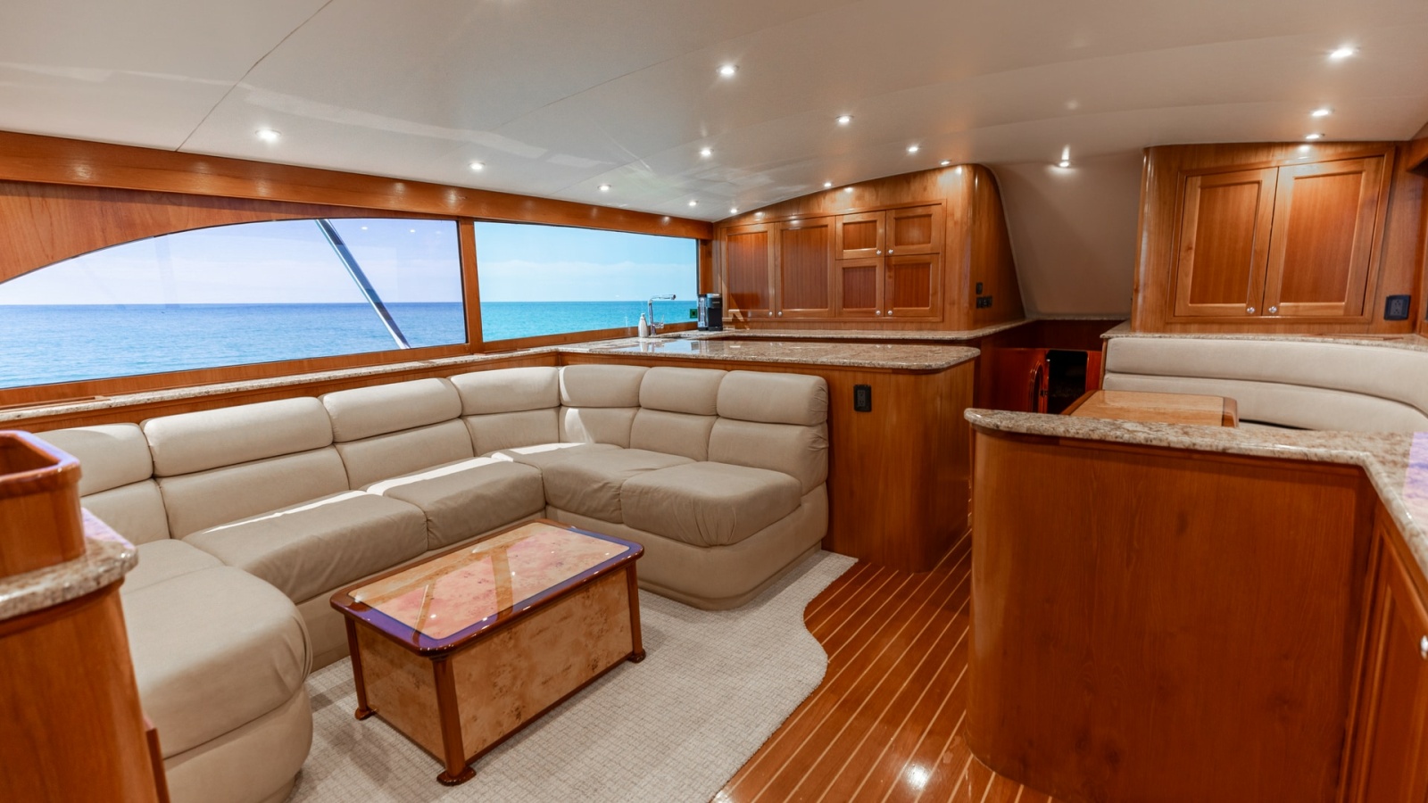 Spacious Salon with Ocean Views