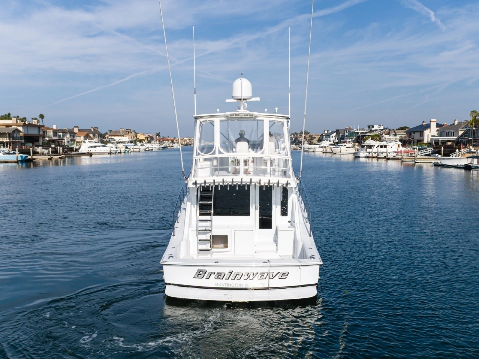 2003 Hatteras 54 Convertible - BRAINWAVE