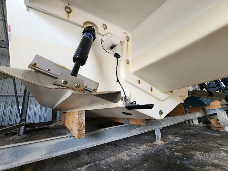 Aft hull view