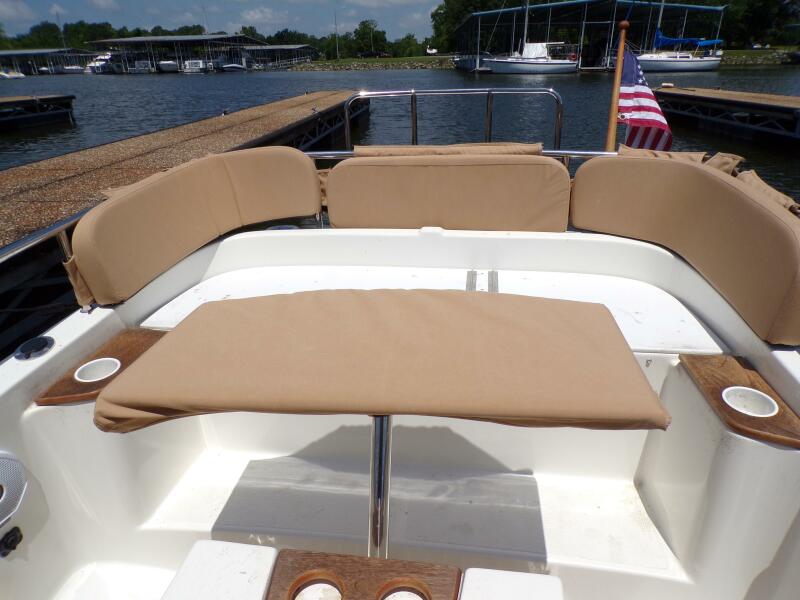 Miss Baker 2017 Ranger Tugs R-21EC cover for table