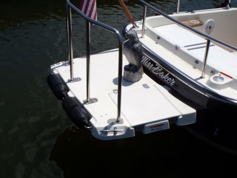 Miss Baker 2017 Ranger Tugs R-21EC Swimming platform