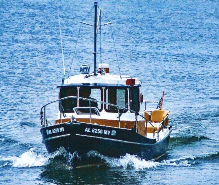 Miss Baker 2017 Ranger Tugs R-21EC Bow 