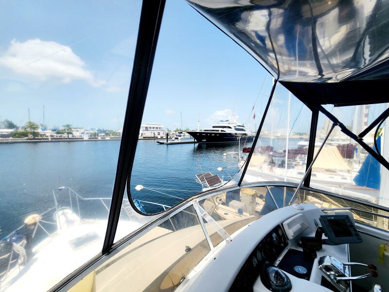 Eisenglass view from helm