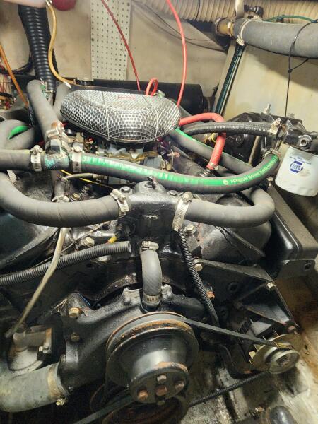 Starboard engine