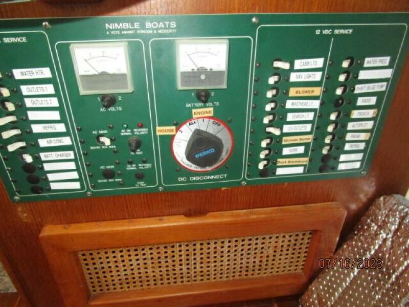 32' Nimble electrical panel