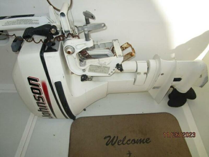 38' Mariner tender outboard
