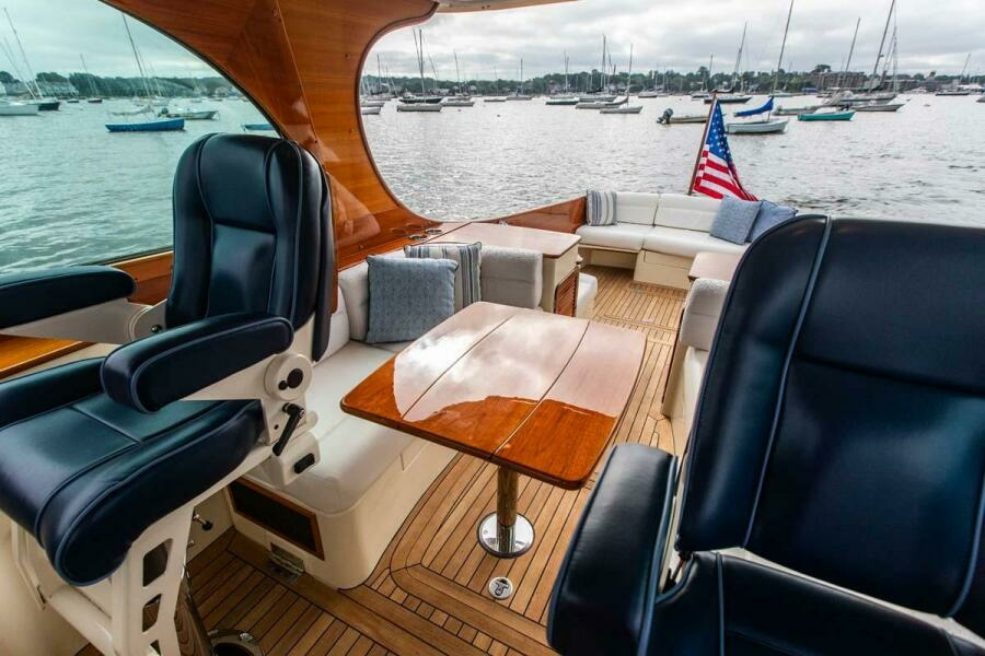 Pilothouse Facing Aft