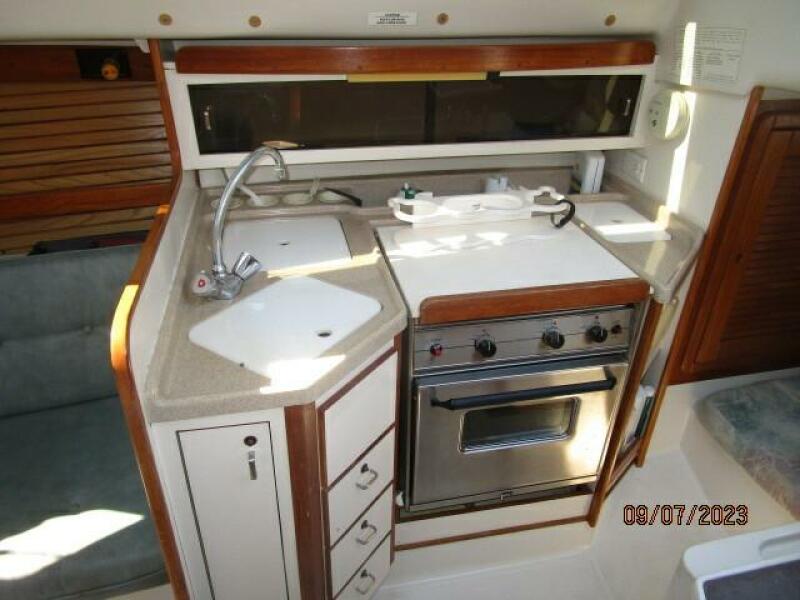 28' Catalina galley