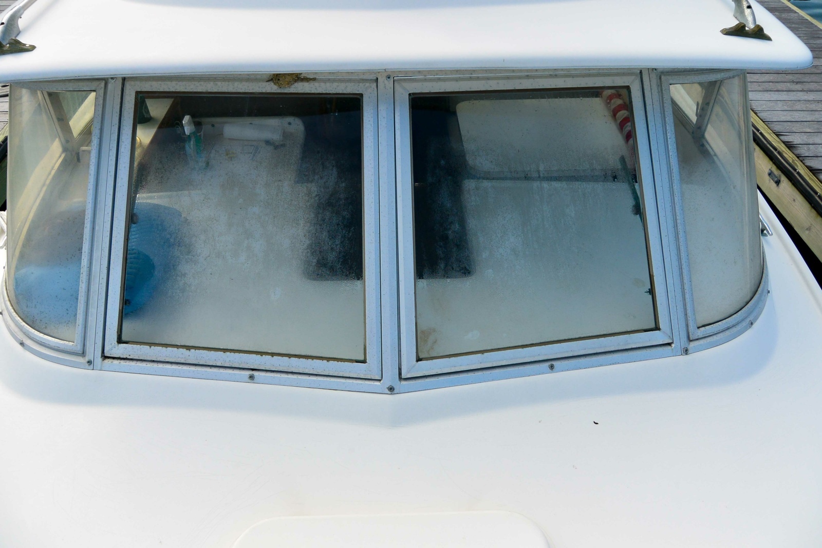 Forward cabin windows 
